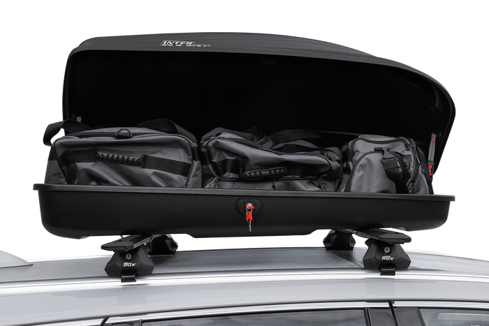 Inter Pack Stella 370 Dachbox, mattschwarz