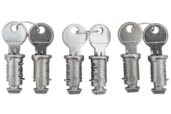 Set mit universellen Schlössern und Schlüsseln (6 Stück)