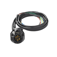 ProPlus 343505 Elektrischer Installations-Anhängerkabelbaum 1,5 m 7-poliger Stecker