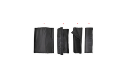 Set mit drei Sturmschutzgurten ProPlus 361730 Gurtabdeckungen 6 cm
