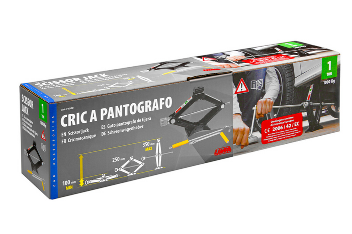 Trapezförmiger Wagenheber LAMPA 1T