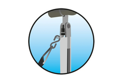 Set aus zwei ProPlus 361722 Sturmbändern für Thule Omnistor 3m Markisen