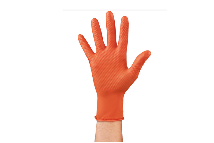 LAMPA X-Strong XL Werkstatthandschuhe Nitrilhandschuhe 50 Stück.