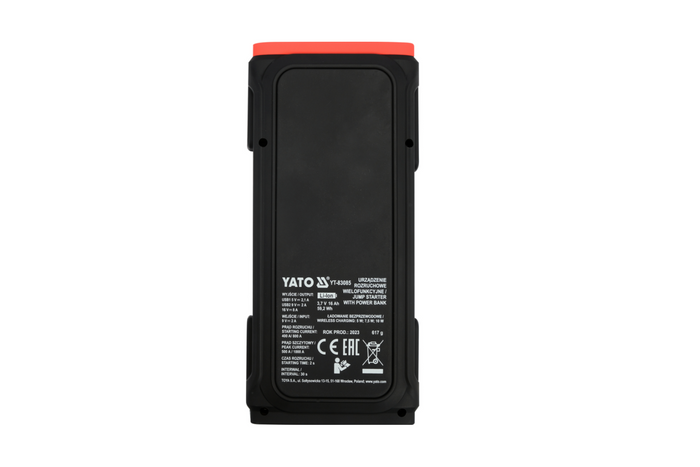 YATO YT-83085 Powerbank 16000mAh mit induktiver Ladefunktion