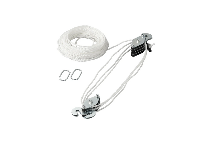 ProPlus 345007 Seilwinde, 20-m-Rolle, 180 kg