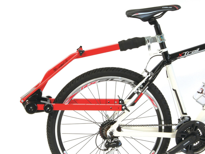 Trail Angel - Anhängerkupplung für ein Kinderfahrrad (rot)