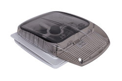 Automatischer Dachventilator PUNDMANN PLUS FAN für Wohnmobile mit Beleuchtung und Rollo 400×400 mm