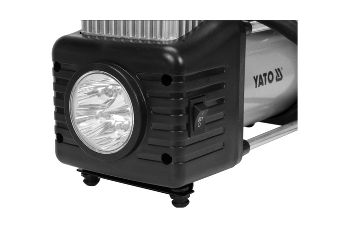 YATO YT-73462 Autokompressor mit 250-W-LED-Lampe