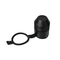 Kunststoff-Anhängerkupplungsabdeckung LAMPA 38970 mit Sicherheitsgurt