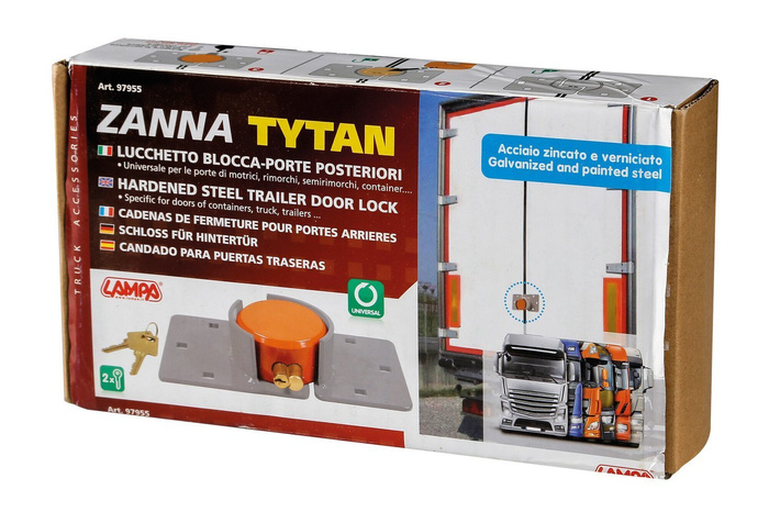 Diebstahlsicherung LAMP ZANNA TYTAN für Busse, Anhänger und Sattelanhänger