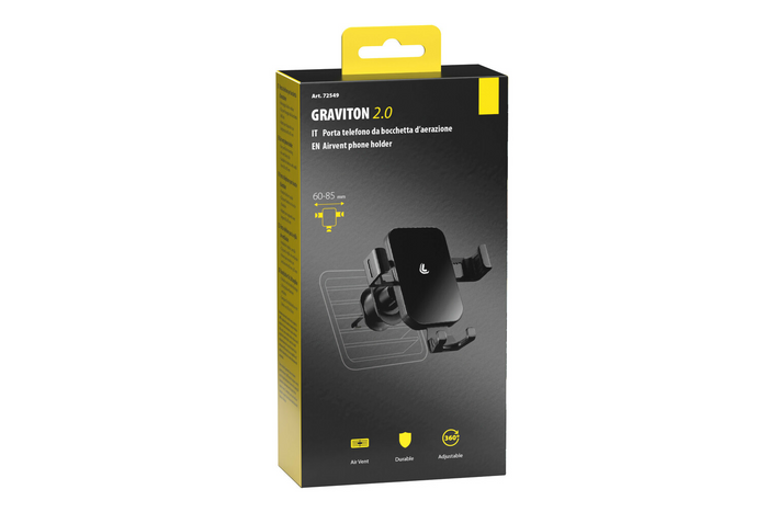 Graviton LAMP Handyhalterung für die Lüftungsöffnung