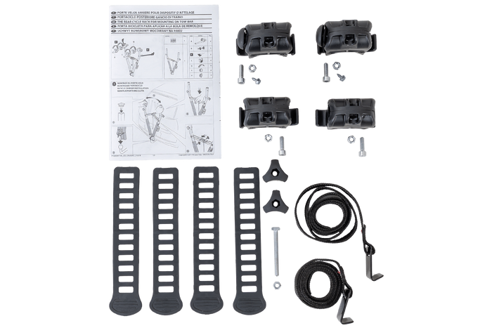 Peruzzo Cruising – Fahrradträger für die Anhängerkupplung (Schwarz)