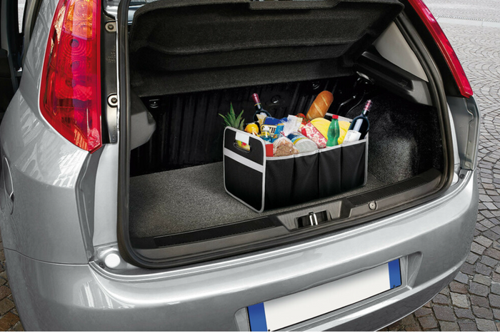 LAMPA Shop&amp;Store L Einkaufskorb, faltbarer Aufbewahrungsbehälter, 50 x 33 cm