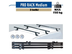 Mont Blanc Pro Rack 313 Dachgepäckträger Ford Transit Custom 2012-