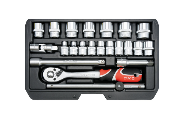 YATO YT-38561 3/8" Werkzeugset 22-teilig.