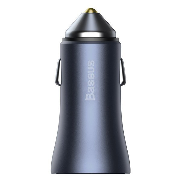 BASEUS Golden Pro 2xUSB 40W Autoladegerät-Set + USB-Kabel