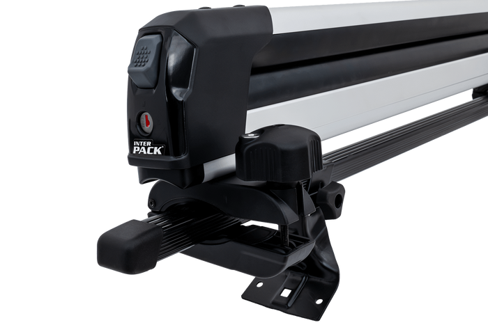 Inter Pack Frostline 6 – ausziehbarer Aluminiumhalter für 6 Paar Ski oder 4 Snowboards