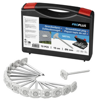 Set Zeltnägel ProPlus 361736V02 Metallnägel in einer Schachtel 15 Stück.