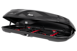 Atera Casar XL Dachbox, Schwarz Metallic