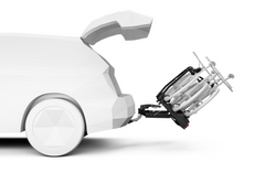 Thule VeloSpace 3 - Anhängerkupplungs-Fahrradträger für 3 Fahrräder (9033100)