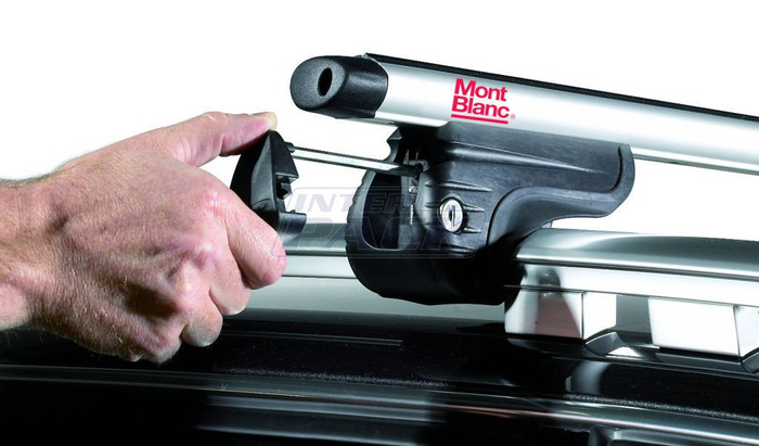 Mont Blanc AMC 5400-A49 Aluminium-Dachträger für herkömmliche Reling