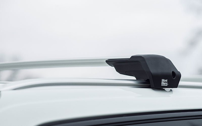 Mont Blanc Xplore Dachträgerstangen 6604 + Füße 7507