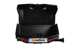 Towbox Camper Alpha schwarze LED (lang) - Heckträgerbox