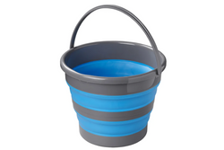 ProPlus 370307V01 faltbarer Reiseeimer aus Silikon, 15 l