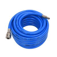 YATO YT-24224 verstärkter PVC-Druckluftschlauch mit Schnellkupplungen 10 mm × 10 m
