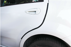 LAMPA Türkantenschutzleiste, 5 m, Schwarz