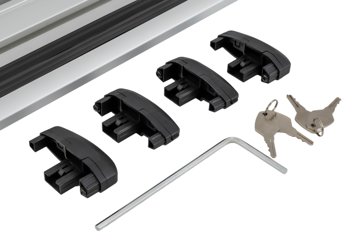 Inter Pack Virgo RR 135 (G2) Dachträger für offene Dachreling