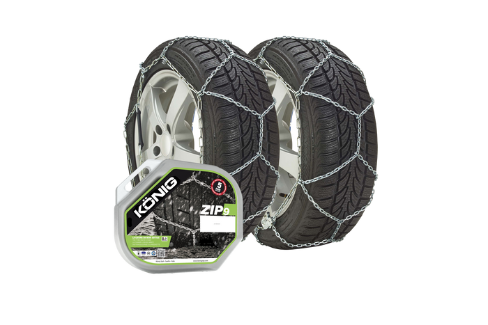 König Zip 9 Schneeketten Gr. 65