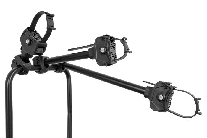Inter Pack Velox 3 LED – faltbarer Anhängerkupplungs-Fahrradträger für 3 Fahrräder mit LED-Beleuchtung