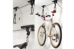 ProPlus 730915 Deckenfahrradhalterung mit automatischer Verriegelung, Tragkraft 20 kg