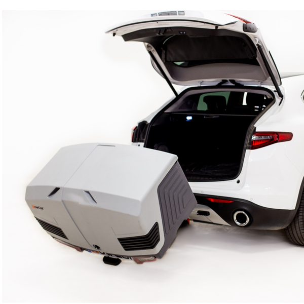 Towbox V3 Grey LED Edition – Heckträgerbox