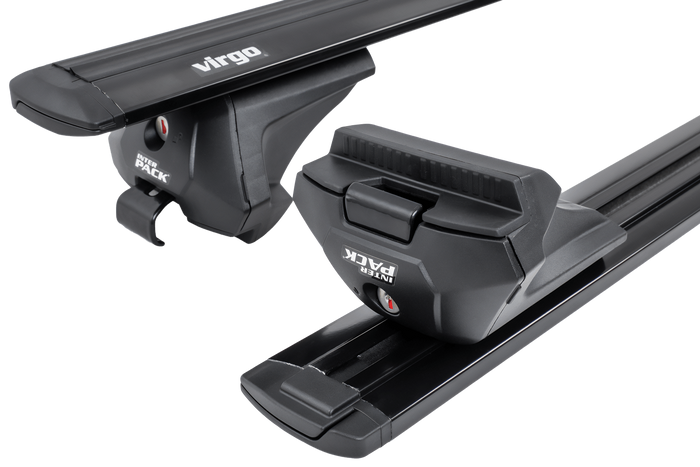 Inter Pack Virgo IR 135 (G2) Dachträger mit integrierten Schienen (schwarz)
