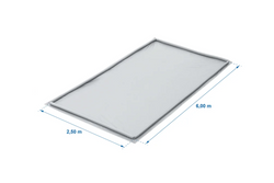 ProPlus 751960V05 Zeltmatte, wasserdichter Boden für Vorzelt 2,5 x 5,5 m