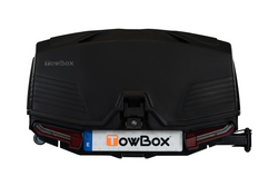 Towbox Camper Alpha schwarze LED (kurz) - Heckträgerbox