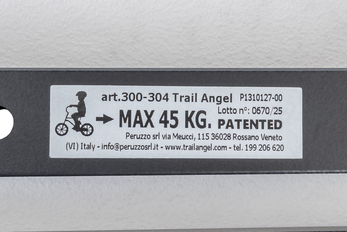 Trail Angel - Anhängerkupplung für Kinderfahrräder (Schwarz)