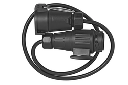 ProPlus Adapterkabel für Anhängerkupplungssteckdose 13/7-polig, 80 cm