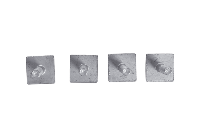Einsatz für Aluminiumträger 35mm x M6 (4 Stk.)