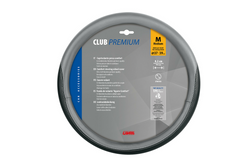 LAMPA CLUB Lenkradbezug 37-39 cm grau-schwarz