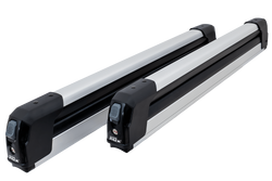 Inter Pack Frostline 6 – ausziehbarer Aluminiumhalter für 6 Paar Ski oder 4 Snowboards