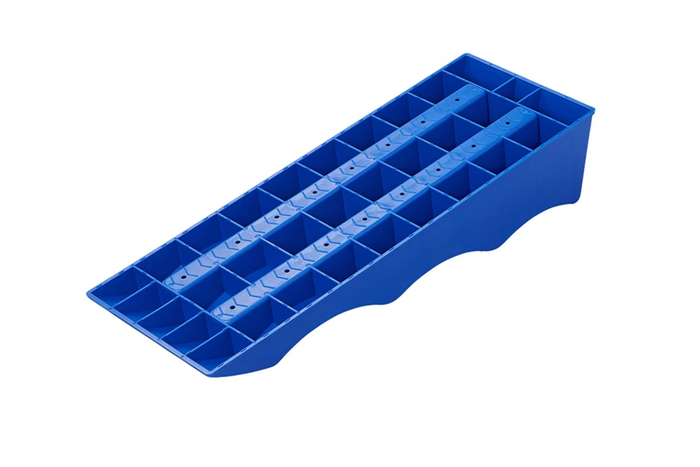 Satz aus zwei ProPlus 361560 3-stufigen 5t Nivellierrampenkeilen