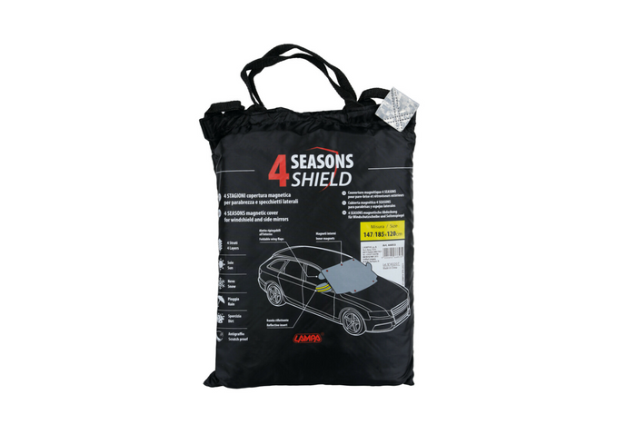 4 Jahreszeiten LAMP Fenster- und Spiegelmatte, magnetischer Bezug, 147/185 x 120 cm