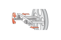 YATO YT-06412 Abzieher- und Trennset, 14-teilig