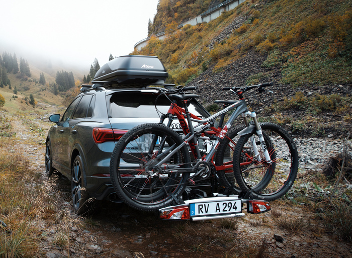 Atera Strada Trail 2 - Anhängerkupplungs-Fahrradträger für 2 Fahrräder