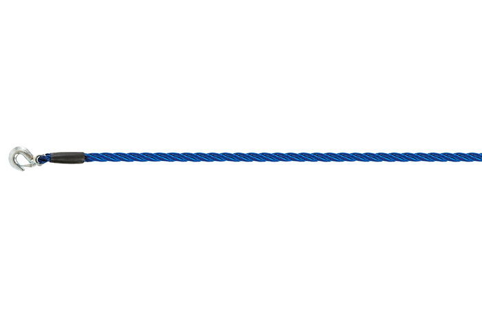 Abschleppseil mit Haken LAMPA Abschleppgurt 4 m/18 mm/5 t blau