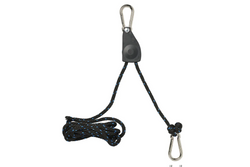 Set aus zwei ProPlus 320054V01 Drahtseilwinden, Drahtseilzüge mit Ratsche, 2,5 m, 136 kg