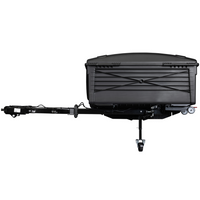 Towbox Camper Alpha (długi, czarny) - bagażnik box montowany na hak